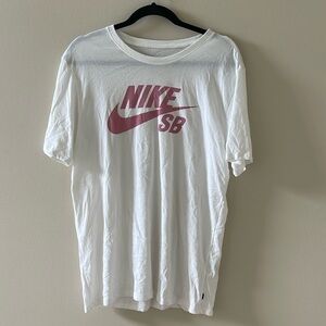Baby Pink Nike SB graphic tee